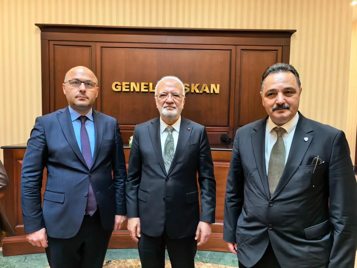 AK Parti Genel Merkezi ziyareti